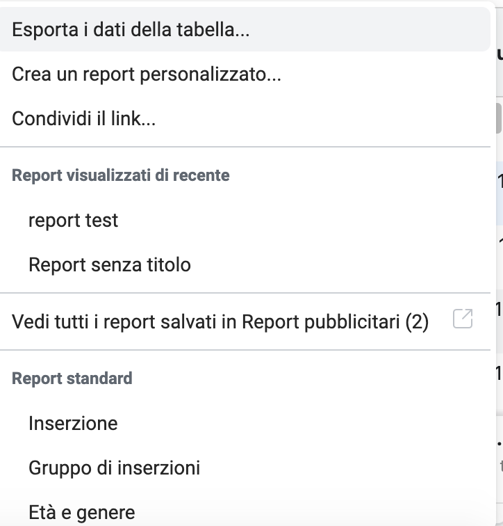 report facebook