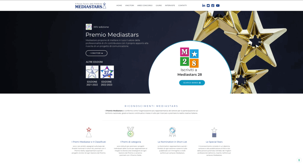 Giuria per Mediastars