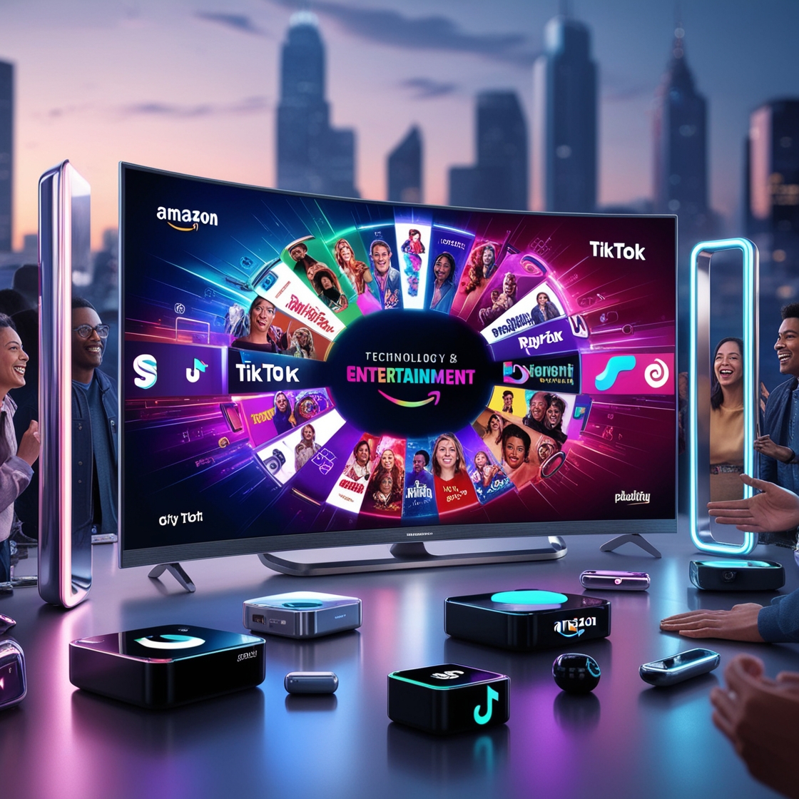 intrattenimento tiktok