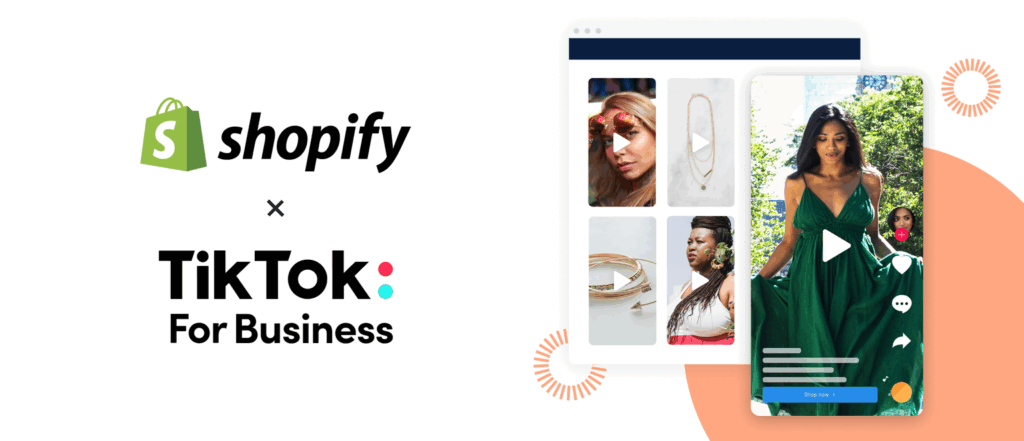 Partnership tra Tik Tok e Shopify